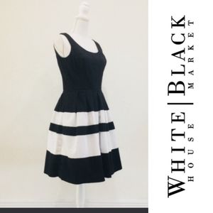 White House Black Market  A-Line Dress w/ Pockets